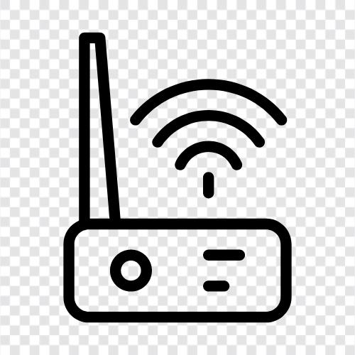 WLAN, Internet, Breitband, Hotspot symbol