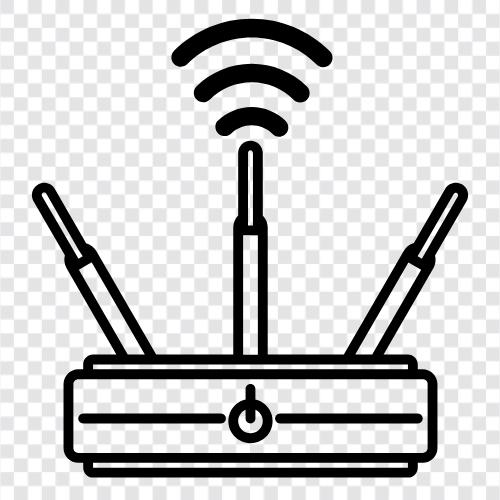 Wireless Router, Router Guide, Router Tips, Router Reviews icon svg