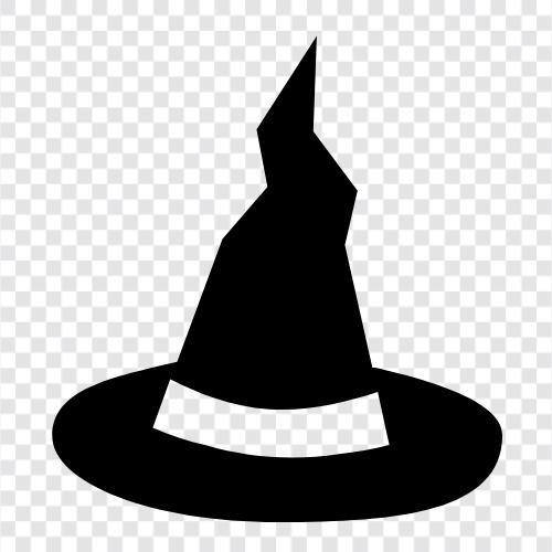 Witch Hat Designs, Witch Hat Patterns, Witch Hat Tutorials, Witch Hat icon svg