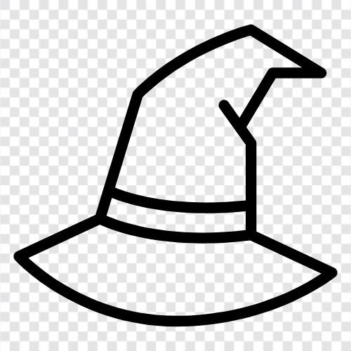 Witch Hat icon svg