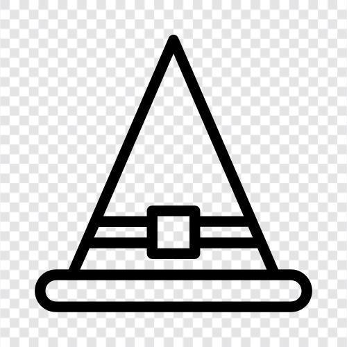 Witch Hat icon svg