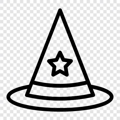 Witch Hat icon svg