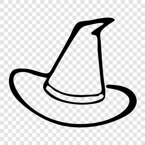 Witches Hat, Witch s Hat, Hex Hat, Fertility Spell icon svg