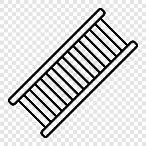 wooden, railing, staircases, risers icon svg