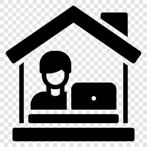 work from home ideas, work from home jobs, work from home scams, work from home icon svg