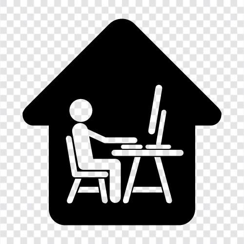 work from home uk, work from home canada, work from home icon svg