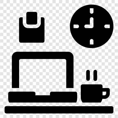 work, office, desk, computer icon svg