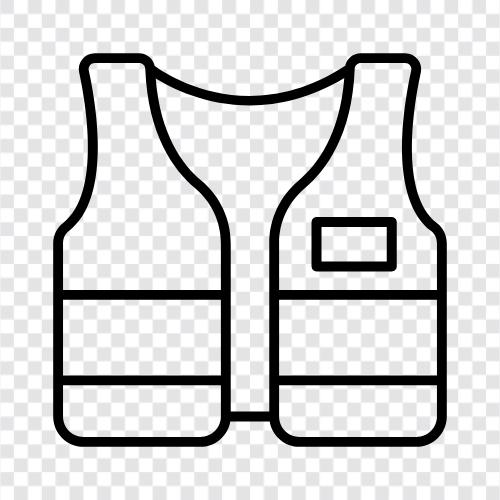 Work Vest, Safety Goggles, Work Gloves, Work Boots icon svg