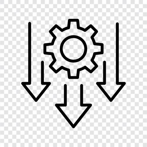 Workflow, System, Methodik, Handbuch symbol