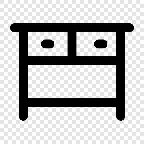 workstation, computer desk, home office, office furniture icon svg