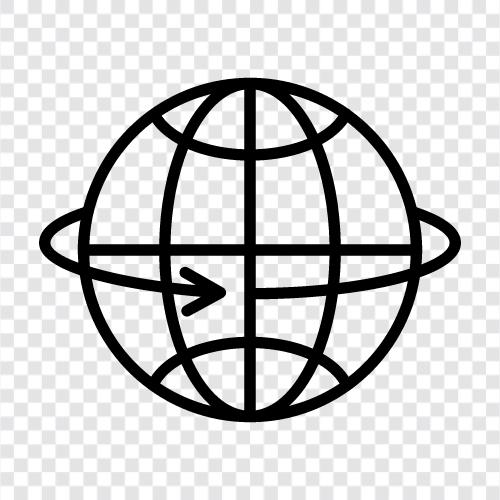 Welt, international, global, weltwirtschaft symbol