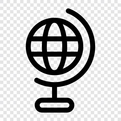 world, news, weather, maps icon svg