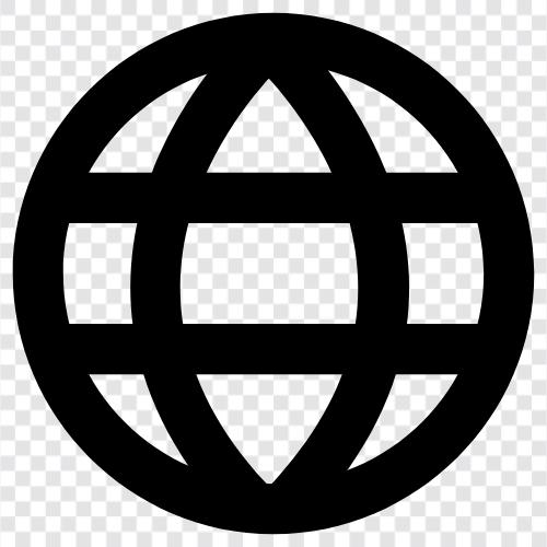 Welt, International, Weltwirtschaft, Welthandel symbol