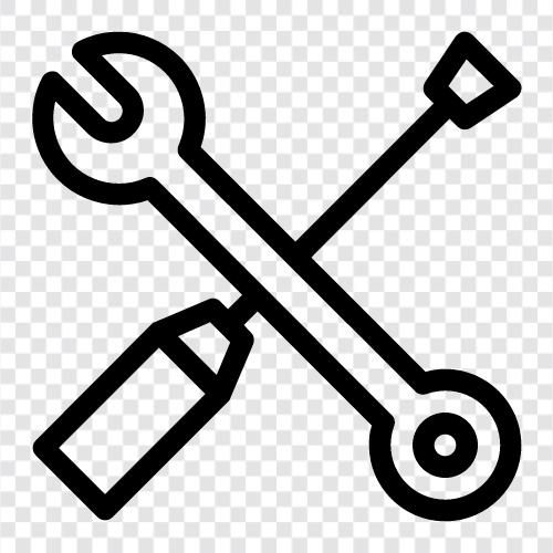 wrench, spanner, ratchet, socket icon svg