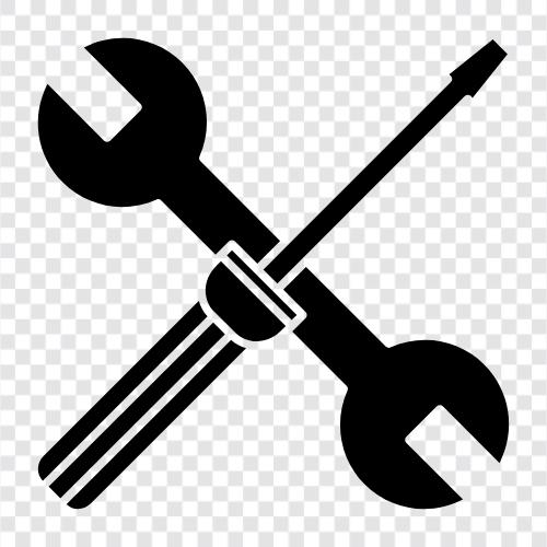 wrench, socket wrench, ratchet wrench, impact wrench icon svg