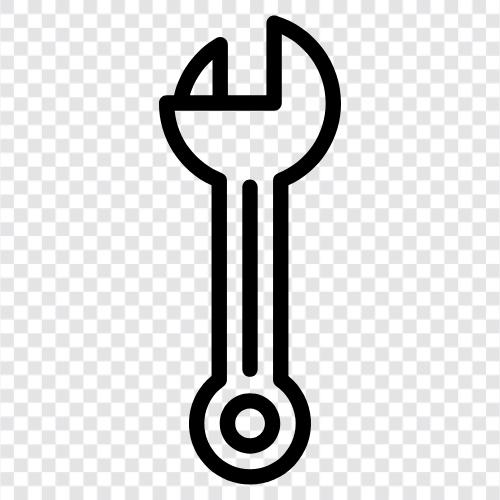 wrench, socket, ratchet, impact icon svg