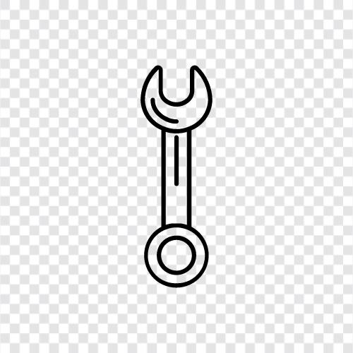 wrench, mechanics, car, bike icon svg