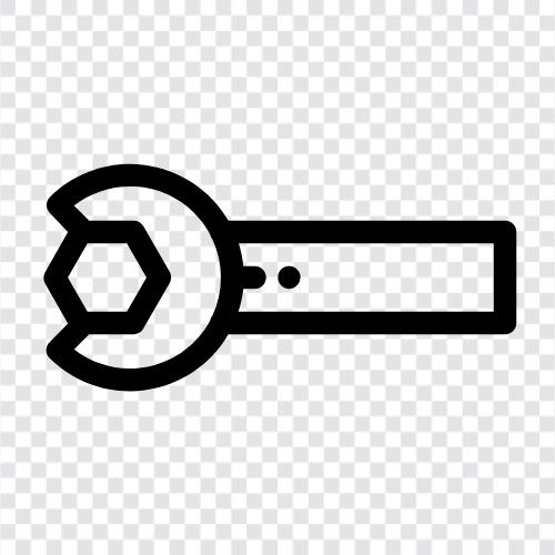 wrench, socket wrench, ratchet wrench, torque wrench icon svg