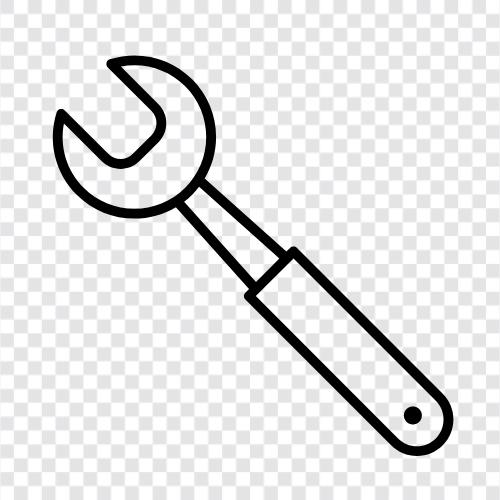 wrench, tool, repair, fix icon svg