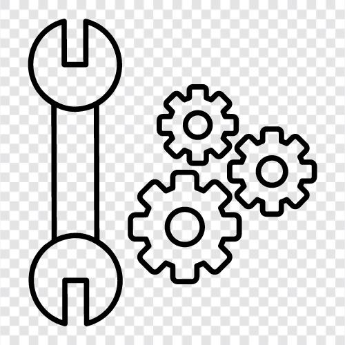 Schraubenschlüssel, Socket, Hex, Socket Schraubenschlüssel symbol