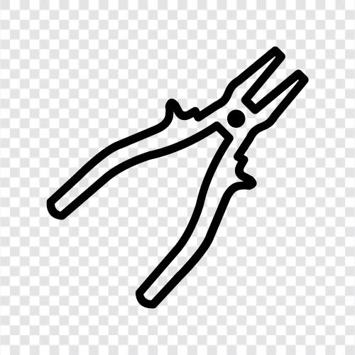 wrench, wire cutter, crimping tool, pliers icon svg