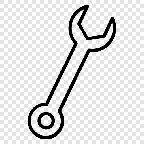 wrench, socket, ratchet, screwdriver icon svg