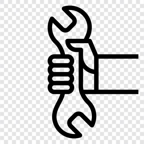 wrench, tool, repair, fix icon svg