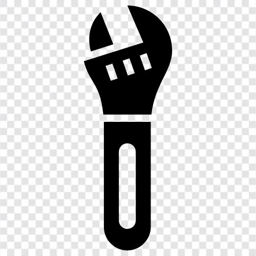 wrench, spanner, socket, ratchet icon svg