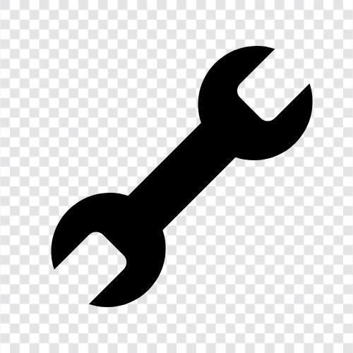 wrench, spanner, screwdriver, Screw spanner icon svg