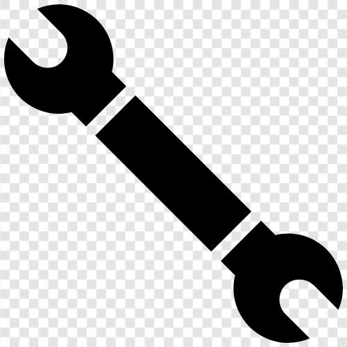 Schraubenschlüsselsatz, Schraubenschlüsselgriff, verstellbarer Schraubenschlüssel, verstellbarer Schraubenschlüsselsatz symbol