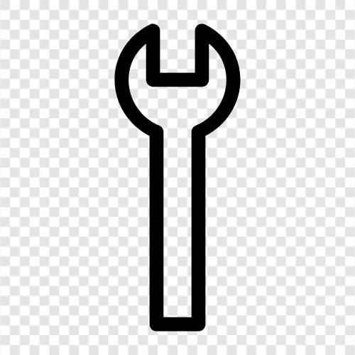 wrench set, wrench handle, wrench handle set, adjustable wrench icon svg