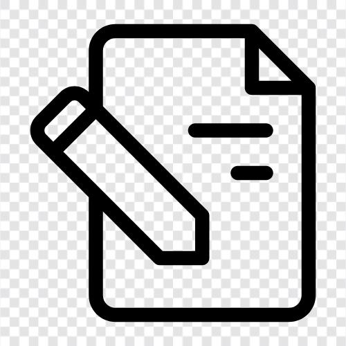 Write A Paper icon