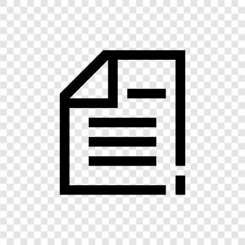 Writing, Paper, Text, Submission icon svg