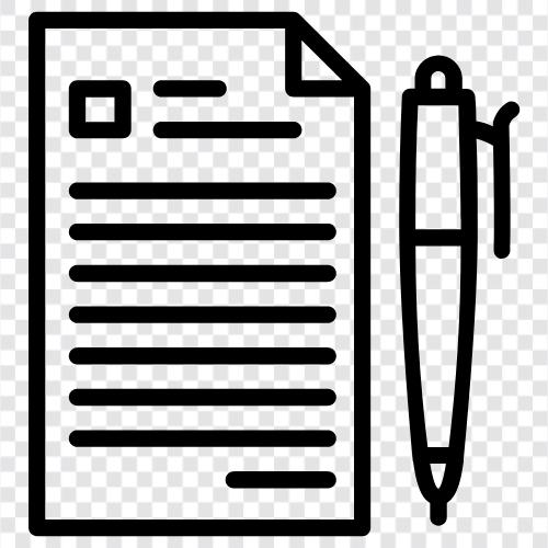 schreiben, journal, journaling, gedanken symbol
