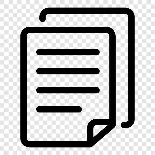 writing, paper, essay, term paper icon svg