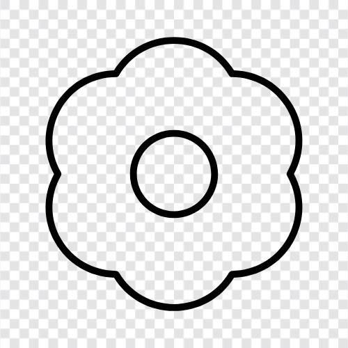 yellow, petunias, sunflowers, pansies icon svg