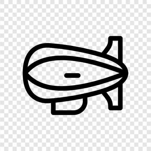 zeppelin, airship travel, airship engineering, airship design icon svg