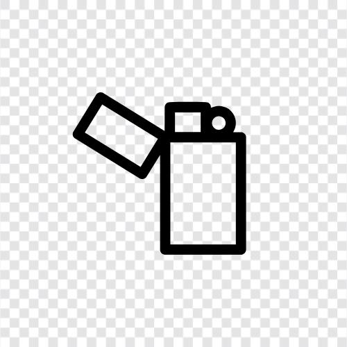 Zippo, lighter, lighters, flints icon svg