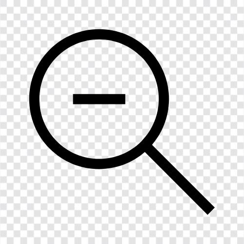 zoom out, zoom in, out of focus icon svg