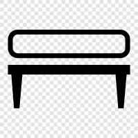 1950s stool, modern stool, retro stool, vintage stool icon svg