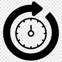 24 hours a day, around the clock, continuously, round the clock icon svg