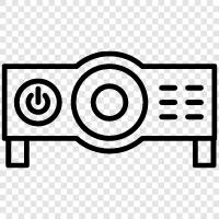 home theater, movie theater, Projector icon svg