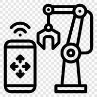 3D Baskı, Eklemeli Üretim, Üretim, Robotik ikon svg