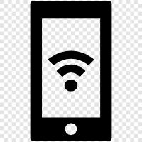 LTE, mobile internet, data, cell phone icon svg