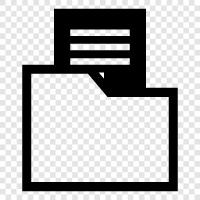 a computer file, on a computer disk, or other storage medium, File icon svg