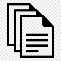 a file, a document, a text, a document file icon svg