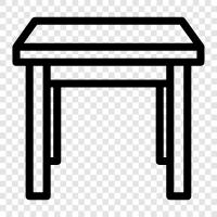 a table, a table for eating, a table for drinking, Table icon svg