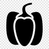 Bell pepper icon svg