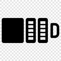 AA Batterie, Duracell, Energizer, Panasonic symbol