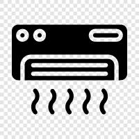 conditioning, cooling, dehumidifier, AC unit icon svg